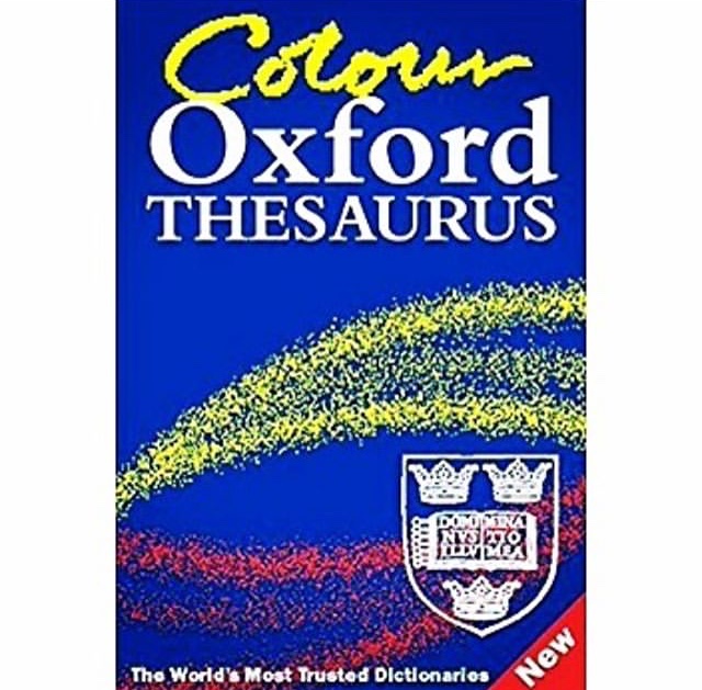 NewBookSale Oxford Colour Thesaurus