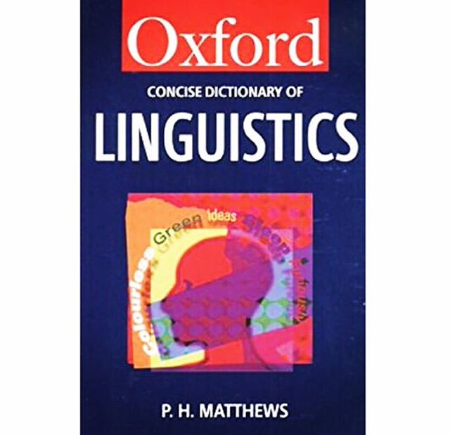 NewBookSale | The Concise Oxford Dictionary Of Linguistics