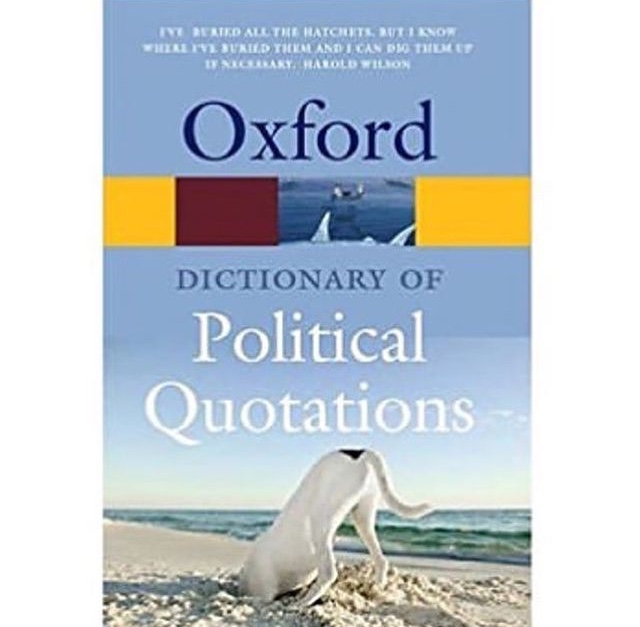 NewBookSale The Oxford Dictionary of Political Quotations